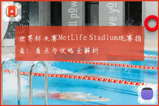 世界杯决赛MetLife Stadium观赛指南：看点与攻略全解析